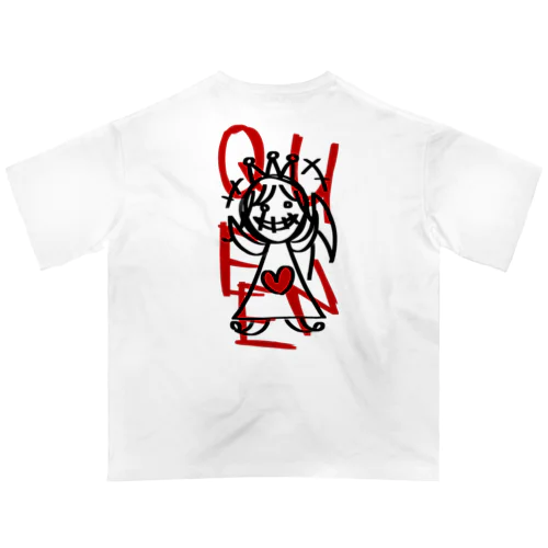 Queen Of Heart♛ オーバーサイズTシャツ