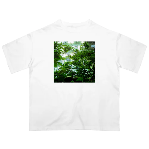 Lush Greenery オーバーサイズTシャツ