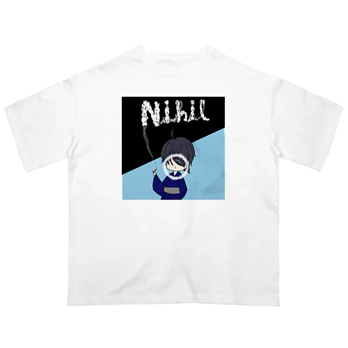 POP 喫煙 Nihil  Oversized T-Shirt