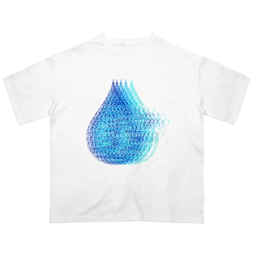 夏の涙 Oversized T-Shirt
