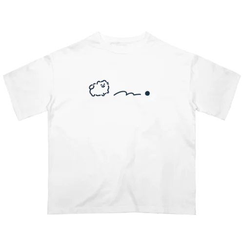 ころころポメちゃん オーバーサイズTシャツ