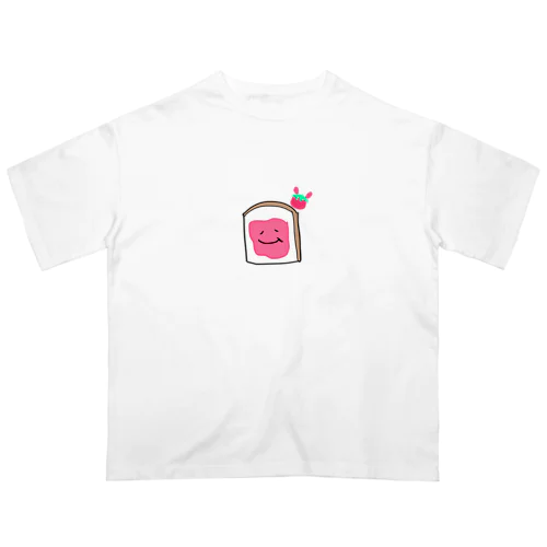 三食ジャムパンうさぎ オーバーサイズTシャツ