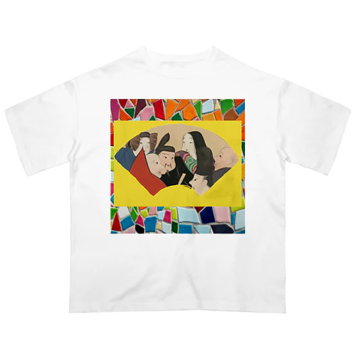 Japan's contemporary colorful modanart  オーバーサイズTシャツ