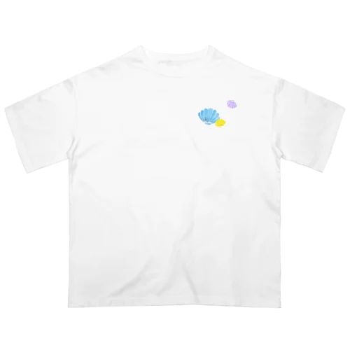 夏Summer〜貝殻Shell〜ver.2 Oversized T-Shirt