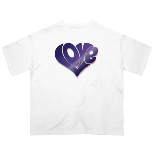 LOVE オーバーサイズTシャツ