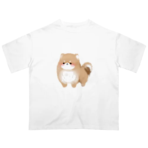 もふもふわんこ オーバーサイズTシャツ