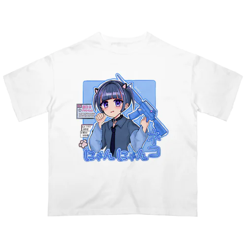 ゲーミングサブカルネコ Oversized T-Shirt