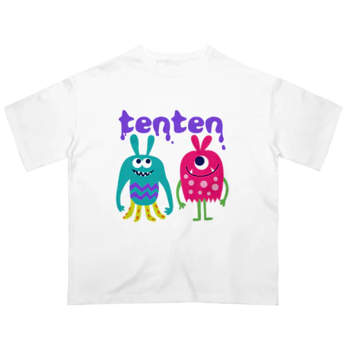 tentenエイリアンロゴ オーバーサイズTシャツ