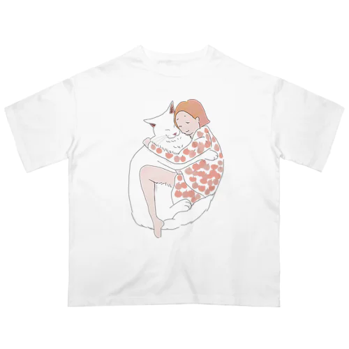 みんなの夢 がかなう  (白地系対策完了) Oversized T-Shirt