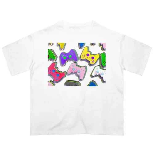 ピコピコ オーバーサイズTシャツ