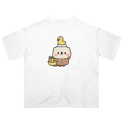 マイペースなラッコさん　おふろver. Oversized T-Shirt