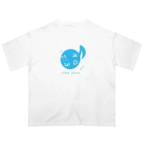 スローペースなゆるい猫ちゃん オーバーサイズTシャツ