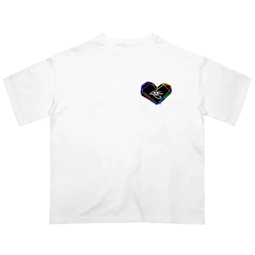 石ミナティ公式ロゴ2 オーバーサイズTシャツ