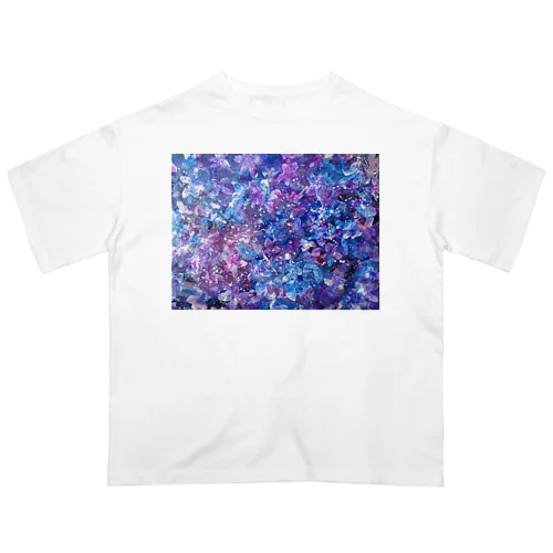 mystic bloom. オーバーサイズTシャツ