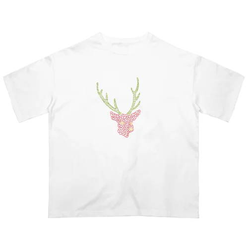 DeeR × strawberry オーバーサイズTシャツ