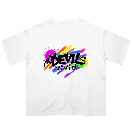 DEVILs_vivid オーバーサイズTシャツ