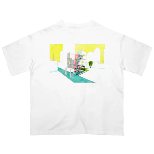 タイルビル Oversized T-Shirt