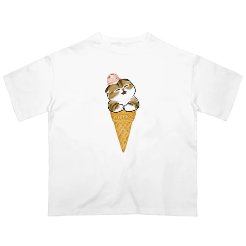 アイスにゃん Oversized T-Shirt