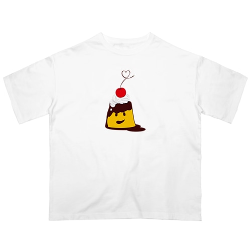 プリン様 Oversized T-Shirt