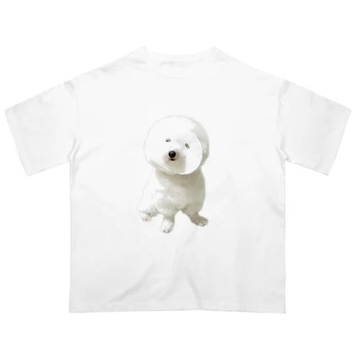 美容に目覚めた犬 オーバーサイズTシャツ