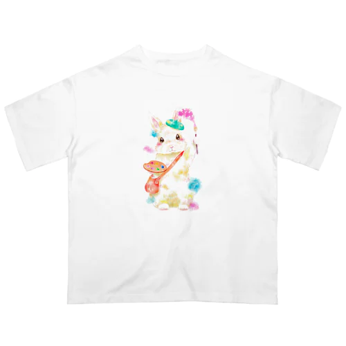 絵描き屋のキキくん オーバーサイズTシャツ