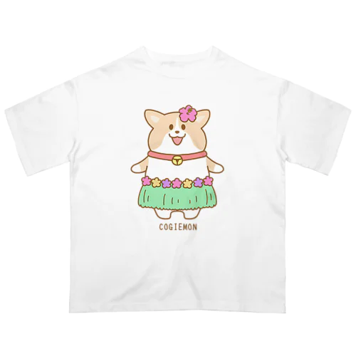 ｵｰﾊﾞｰｻｲｽﾞ コギえもんとハワイばい🌺 Oversized T-Shirt