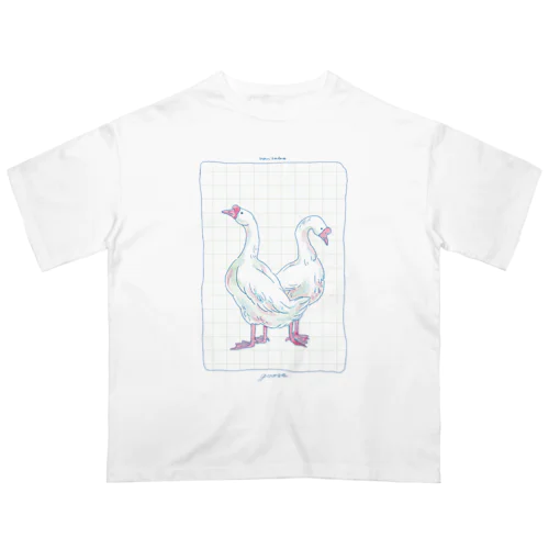 サムシングオブシガ［ Goose ］ オーバーサイズTシャツ