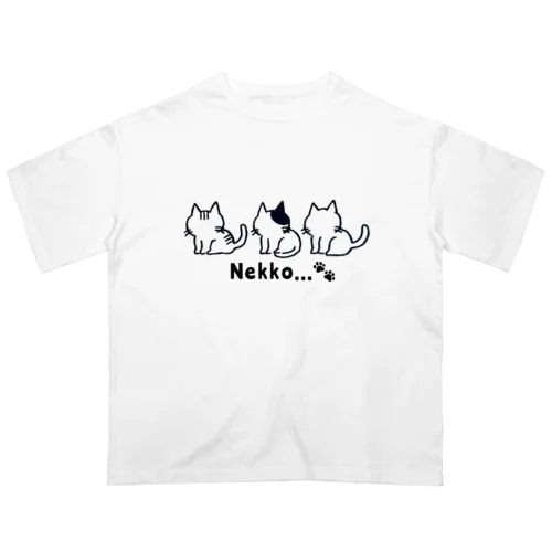 Nekko...🐾 オーバーサイズTシャツ