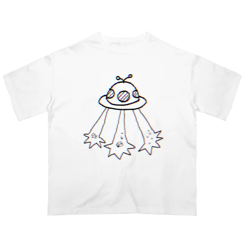 キュピー！ビビビUFO オーバーサイズTシャツ