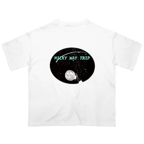 MILKY WAY TRIP(Green) オーバーサイズTシャツ