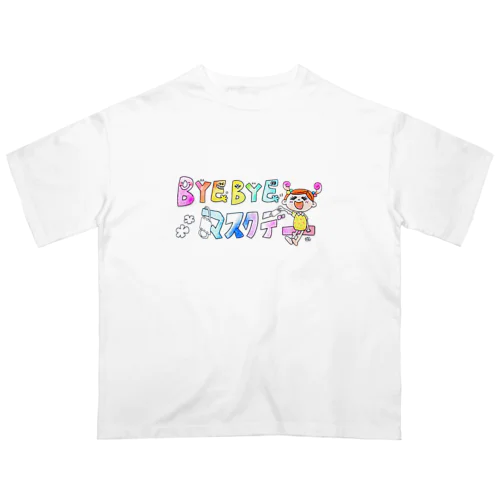 (color)バイバイマスクデーグッズ オーバーサイズTシャツ