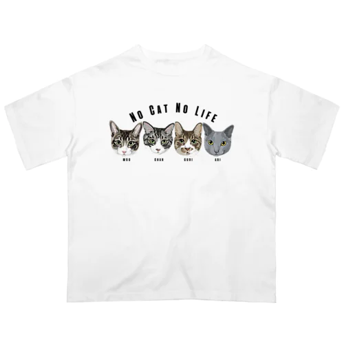 moo& chah & guri & ari  オーバーサイズTシャツ