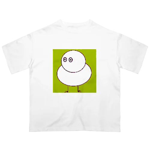 duck_snowman Oversized T-Shirt