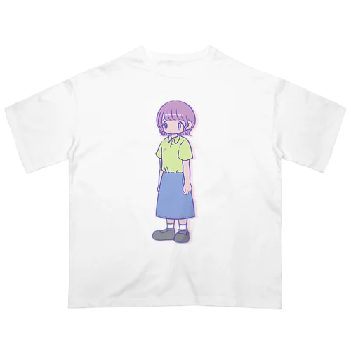 棒立ち女子 Oversized T-Shirt