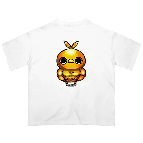 クレイジー闇うさぎ(GOLD) オーバーサイズTシャツ