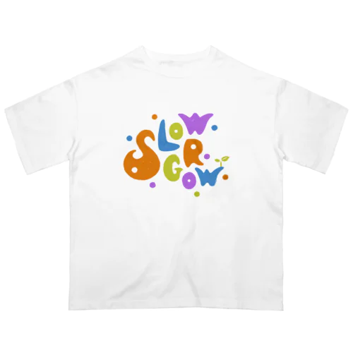 Slow Grow オーバーサイズTシャツ