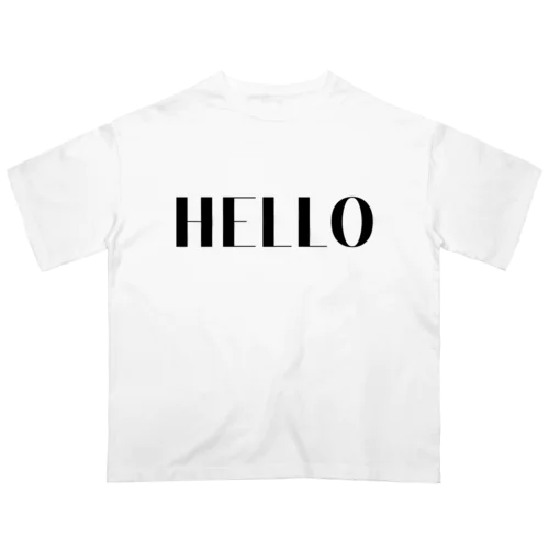 HELLO オーバーサイズTシャツ