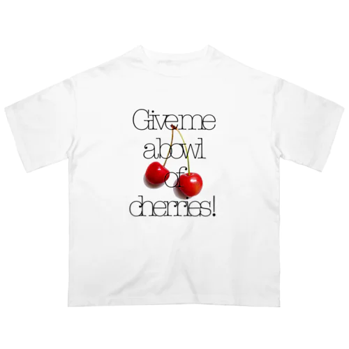 cherry001 Oversized T-Shirt