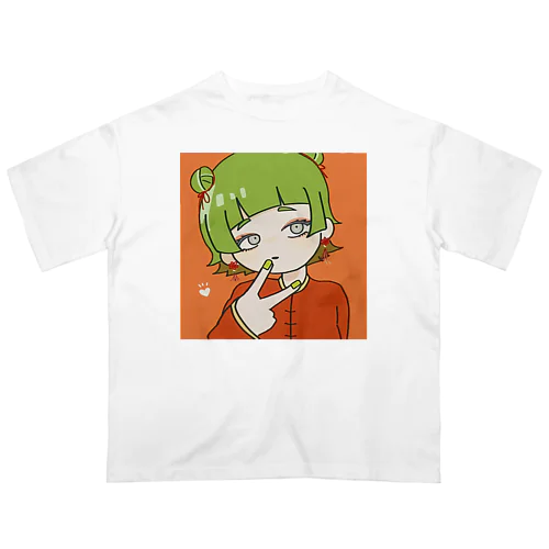 あかとみどり オーバーサイズTシャツ