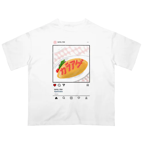 すぱげってぃ オーバーサイズTシャツ