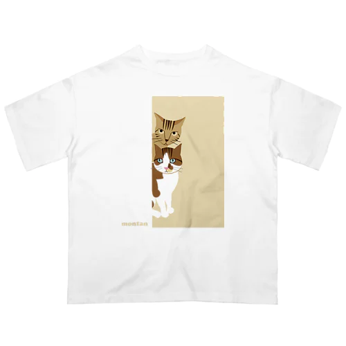 montan 1 ベージュ オーバーサイズTシャツ