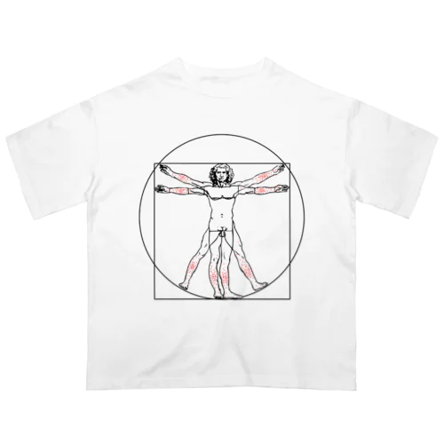 ウィトルウィウス的生存者バイアス Oversized T-Shirt