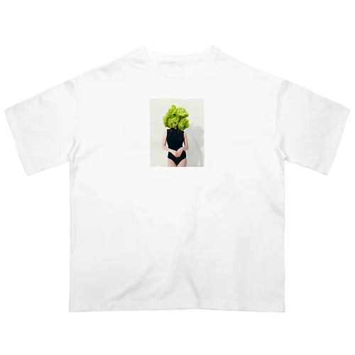 土桔梗(Eustoma) オーバーサイズTシャツ