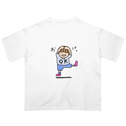 おけ！くん。 Oversized T-Shirt