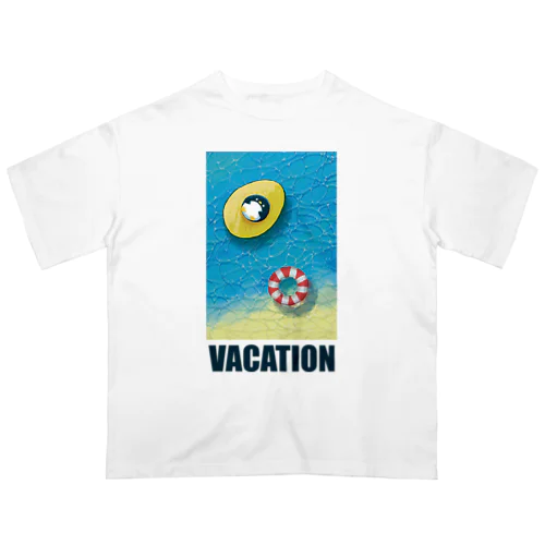 アボカ鳥さんの休暇 オーバーサイズTシャツ