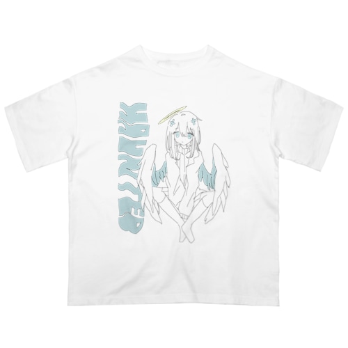 HAUNTED ANGEL Oversized T-Shirt