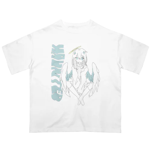 HAUNTED ANGEL Oversized T-Shirt