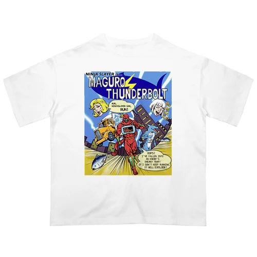 MAGURO THUNDERBOLT v1 オーバーサイズTシャツ