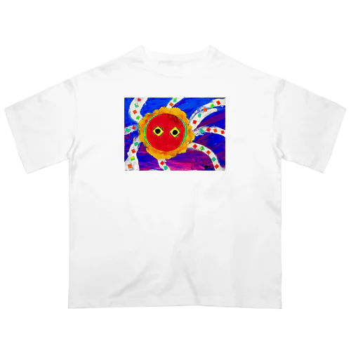 太陽の オーバーサイズTシャツ