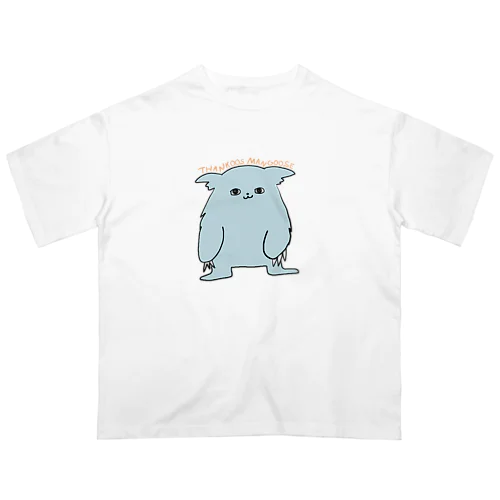 さんくーすマングース オーバーサイズTシャツ